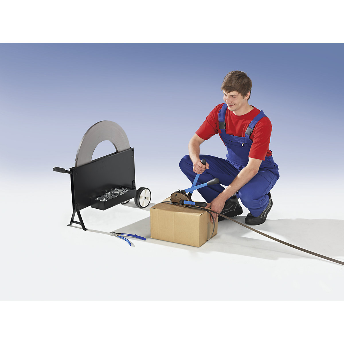Strapping set, steel strapping (Product illustration 2)-1