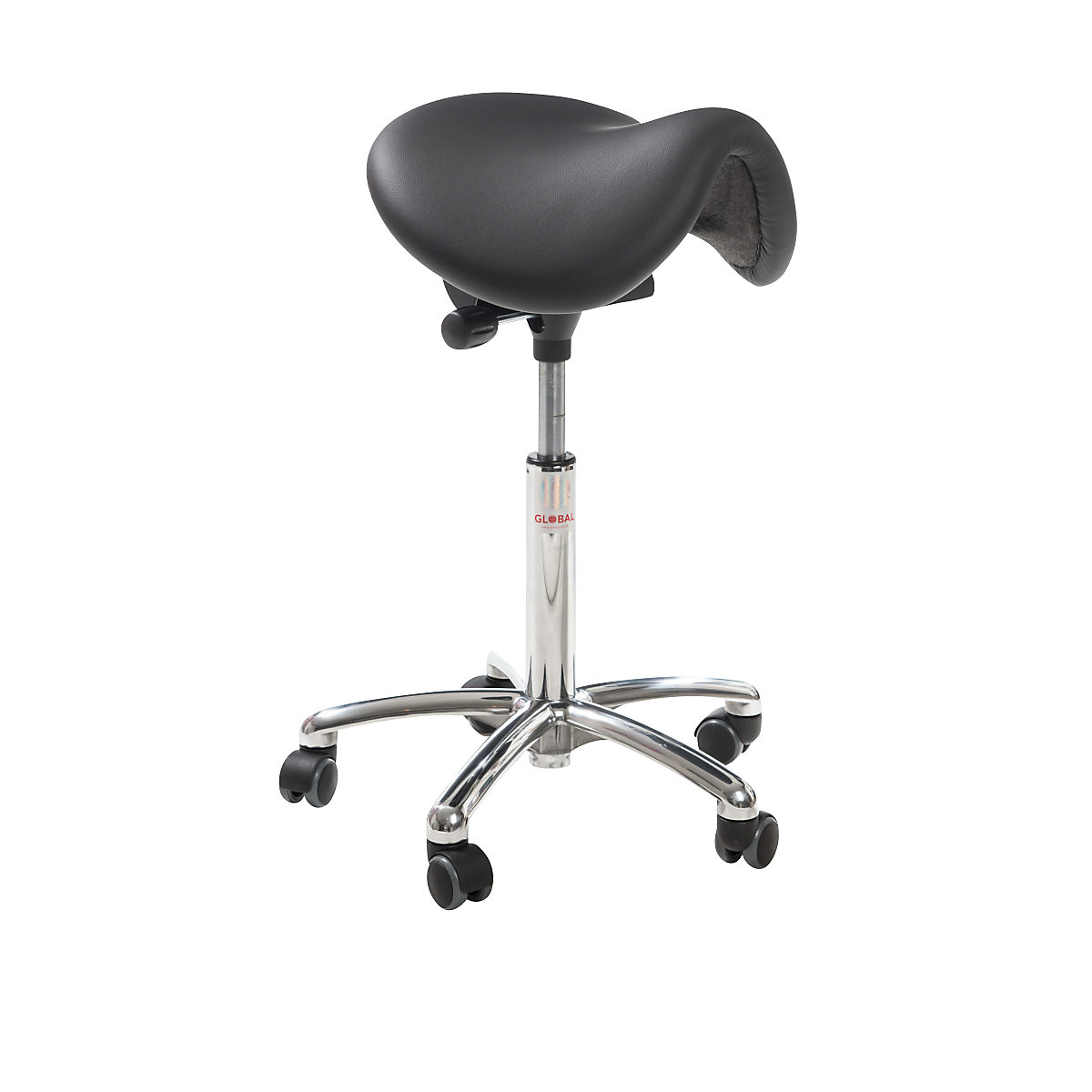 Sgabello da lavoro con sedile ergonomico: senza schienale