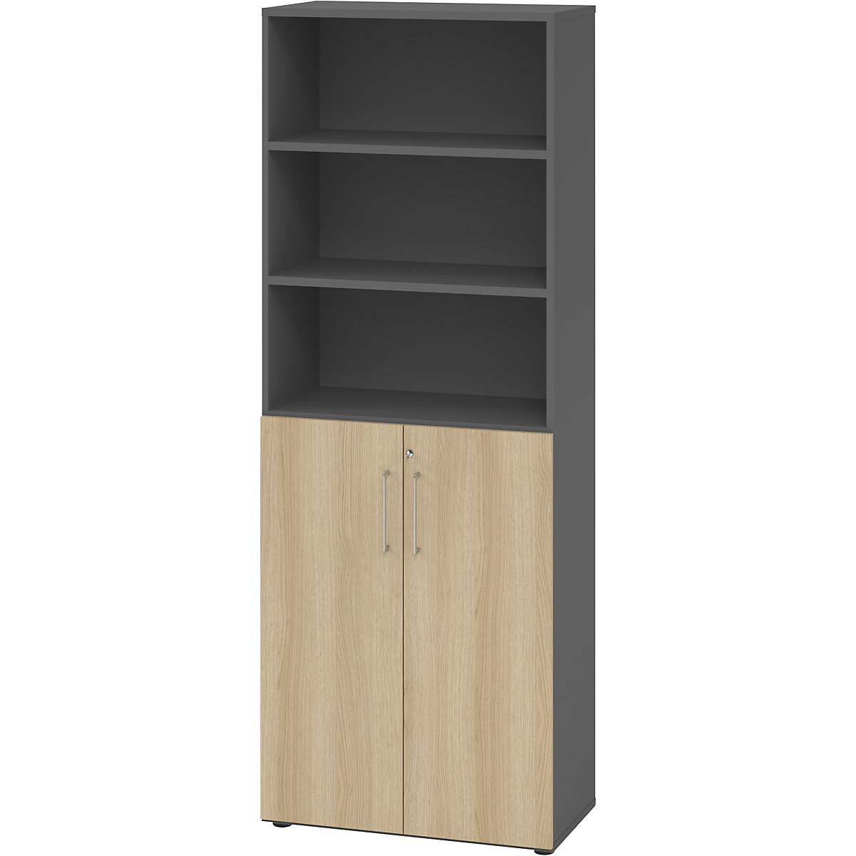 Dulap de birou cu rafturi – eurokraft pro