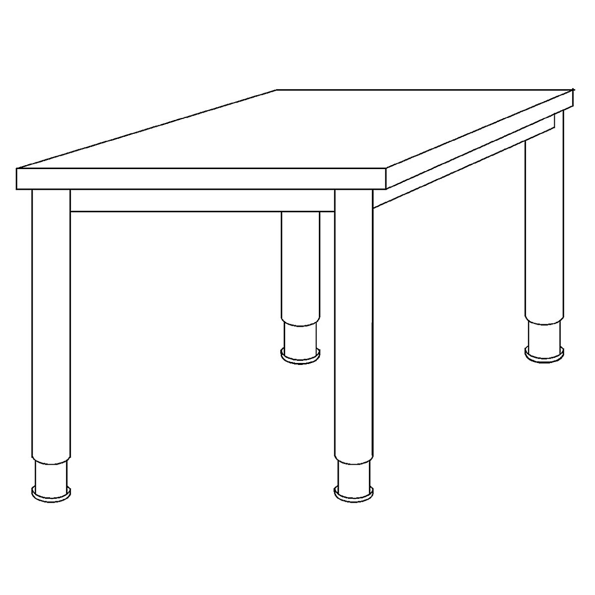 Pisaći stol CONTACT (Prikaz proizvoda 2)-1