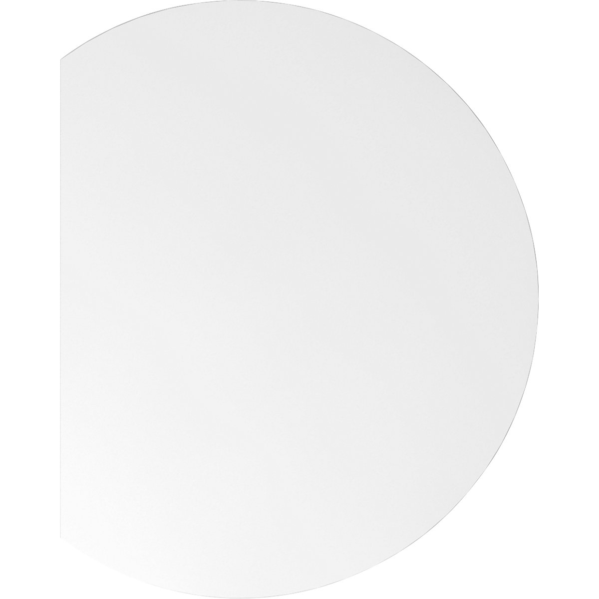 Dogradni stol VERA-ZWO, s mogućnošću namještanja visine, ŠxD 800 x 1000 mm, ploča u bijeloj boji, postolje u boji grafita-4