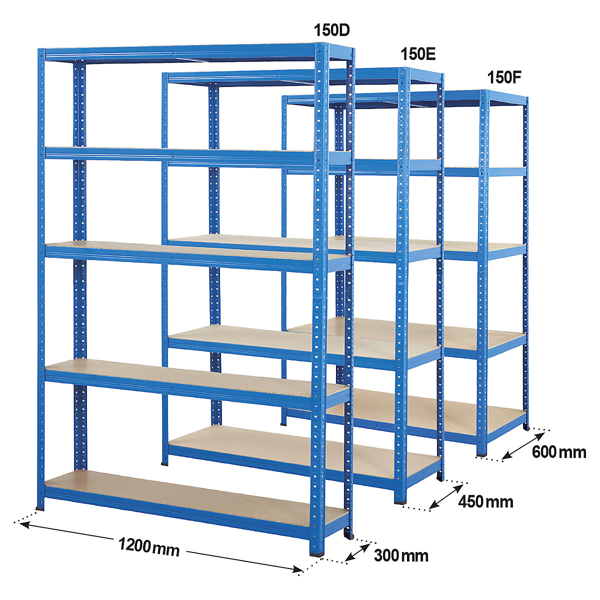 BiGDUG Essentials 265kg Shelving (Product illustration 4)-3