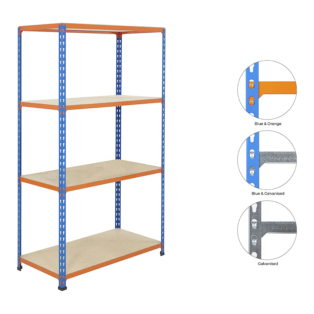 BiG200 1600mm High Shelving