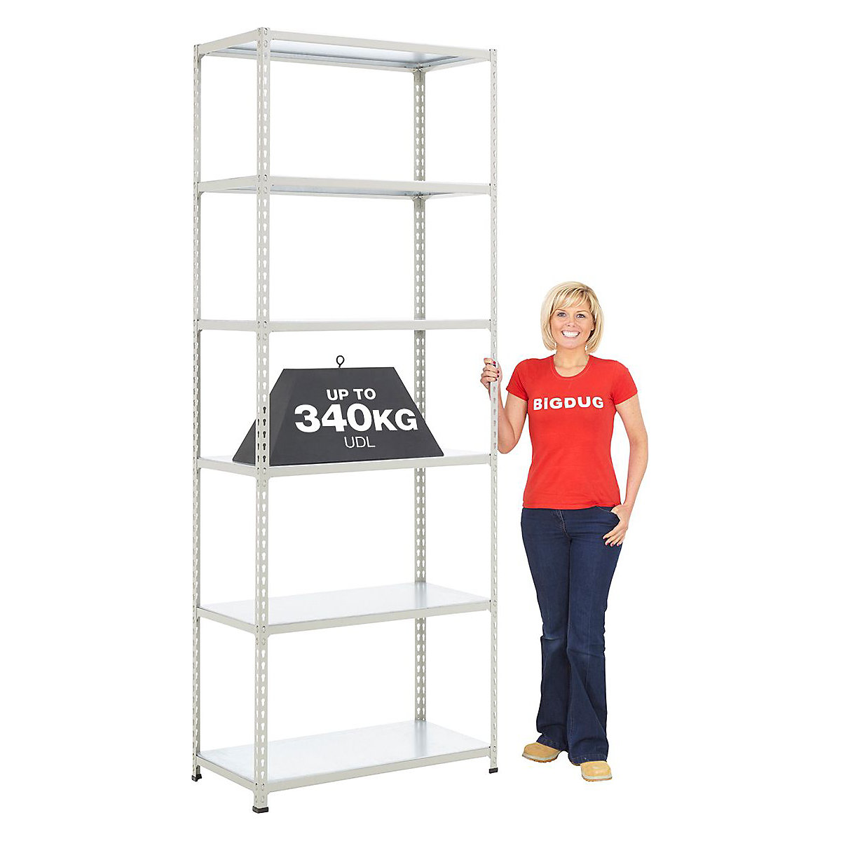 BiG340 2440mm High Shelving