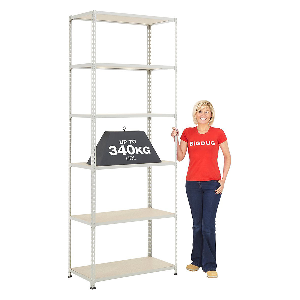 BiG340 2440mm High Shelving