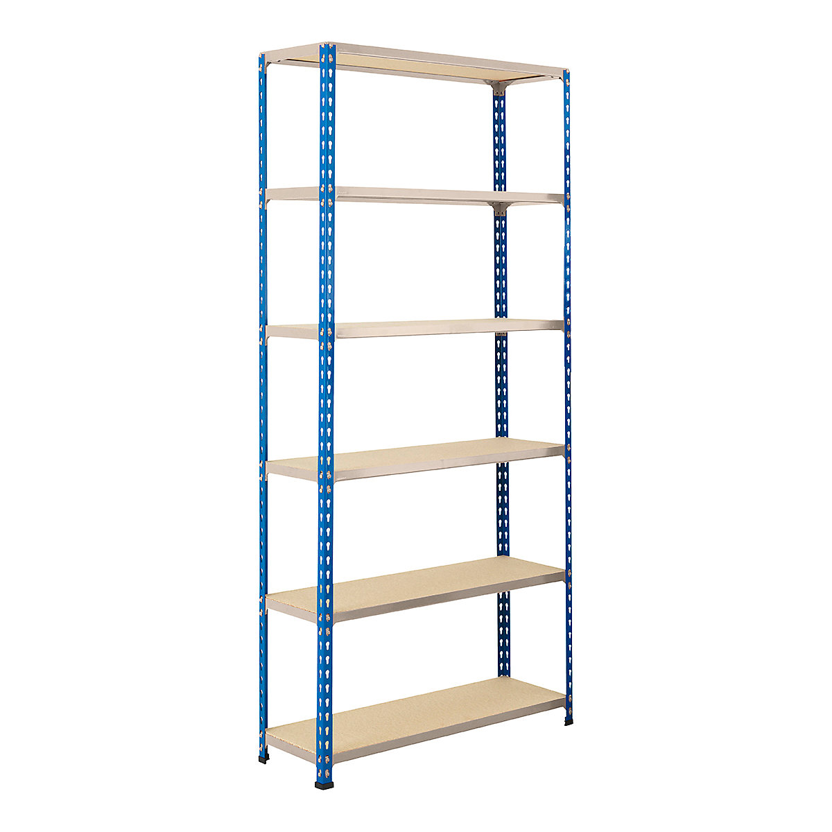 BiG340 Blue & Grey 1980mm High Shelving