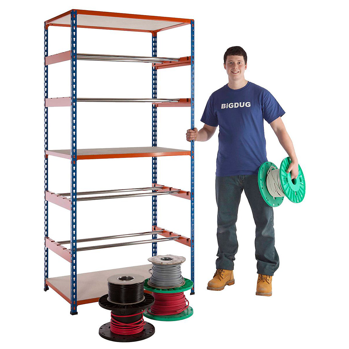 BiG340 Medium-Duty Reel Racking (Product illustration 6)-5