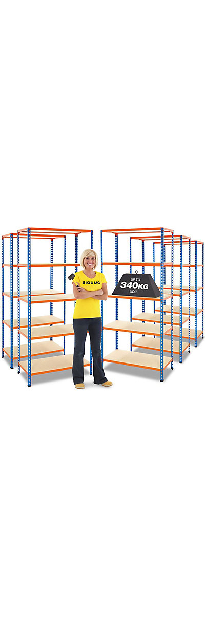 BiG340 Medium-Duty Shelving Mega Deal