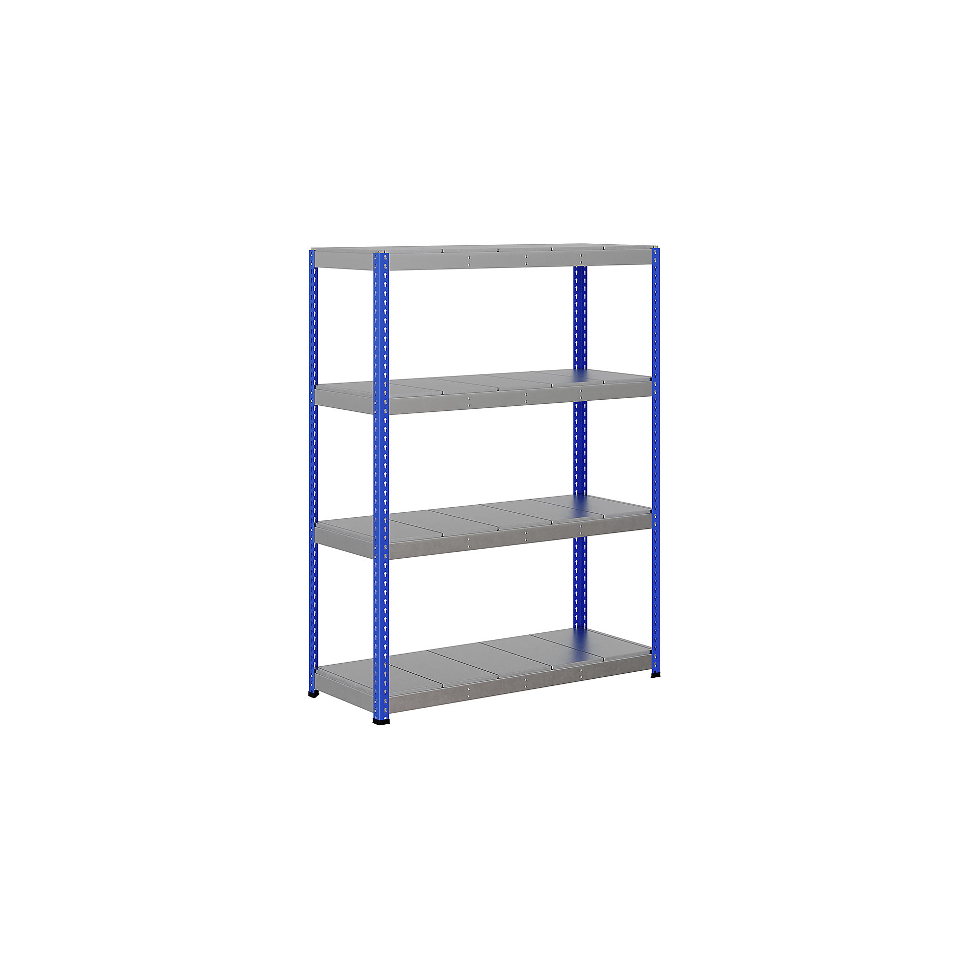 4 Level Racking BiG400 1980mm High Racking | 4 & 5 Level Shelving | BiGDUG