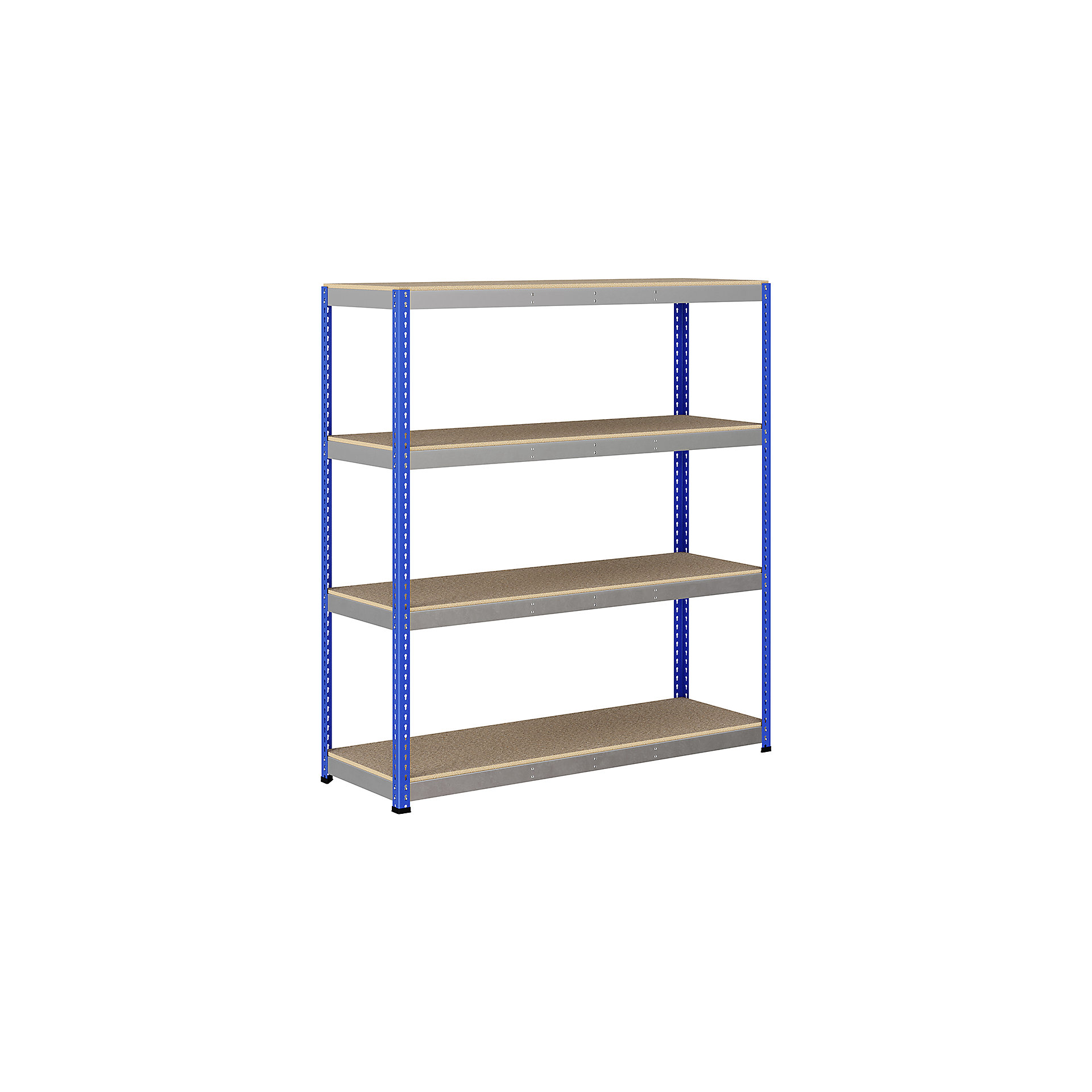 big400 racking bay with 20 x 48 litre really useful... BiG400 1980mm High Racking | 4 & 5 Level Shelving | BiGDUG