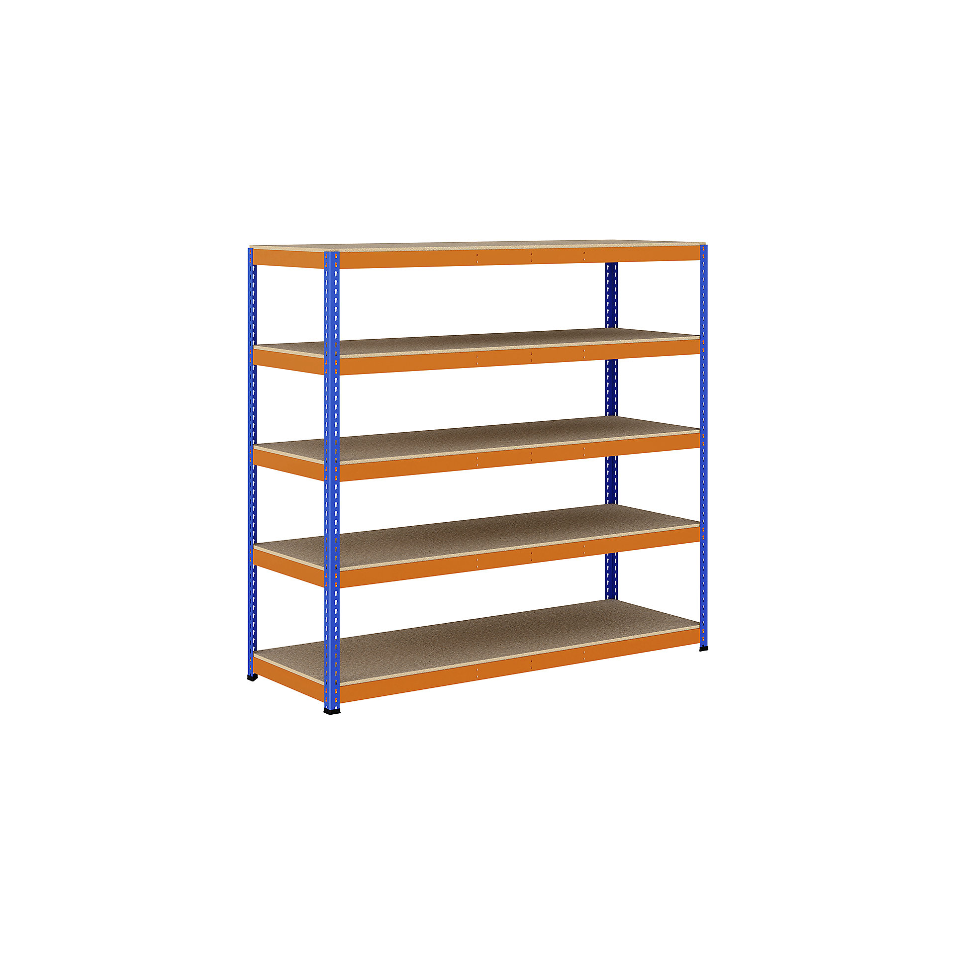 big400 racking bay with 20 x 48 litre really useful... BiG400 1980mm High Racking | 4 & 5 Level Shelving | BiGDUG