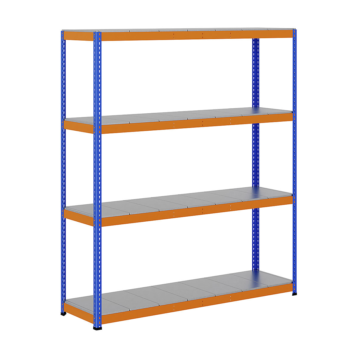 Large Steel Racking BiG400 2440mm High Racking | 4 & 5 Level Shelf | BiGDUG