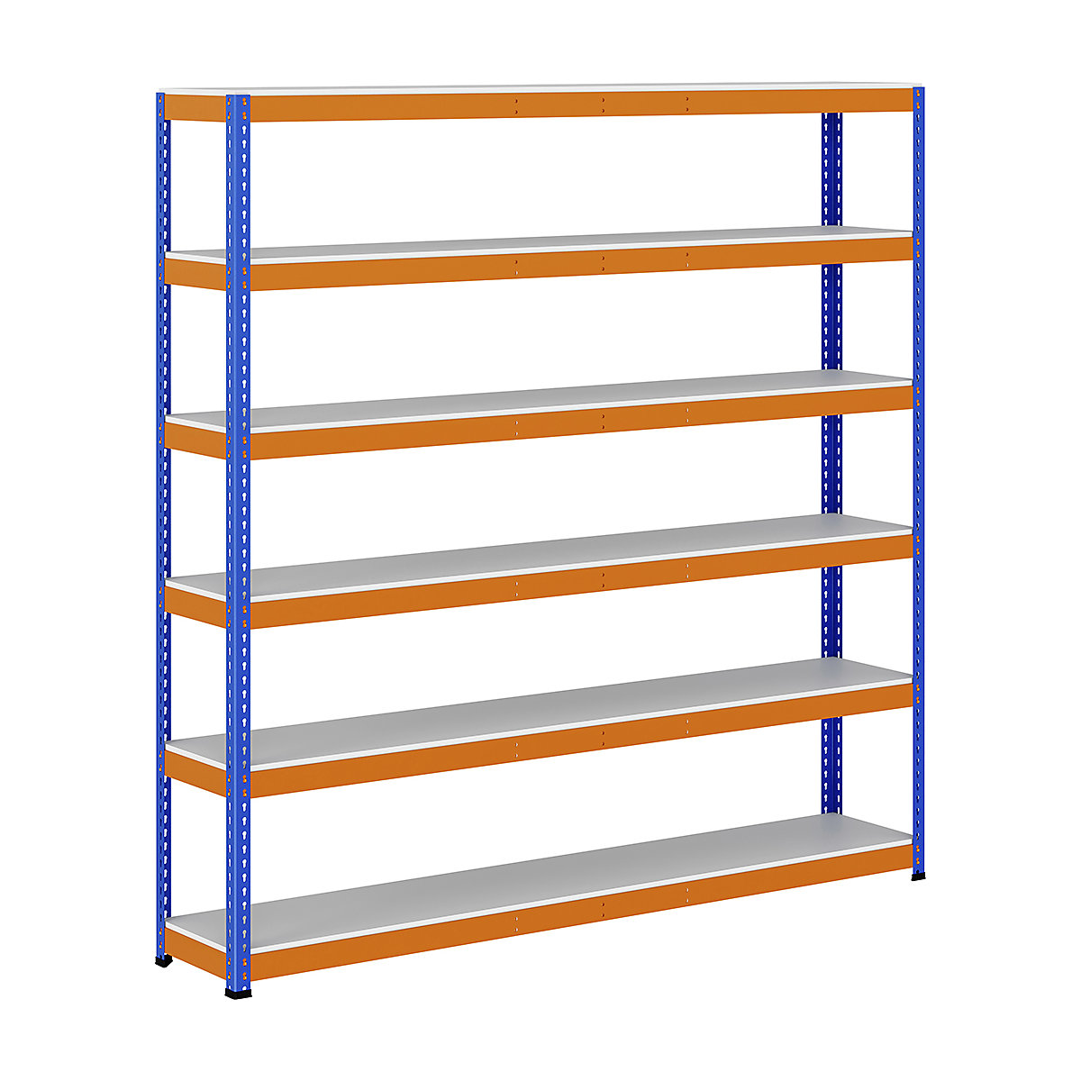 White Racking Price BiG400 2440mm High Racking | 4 & 5 Level Shelf | BiGDUG