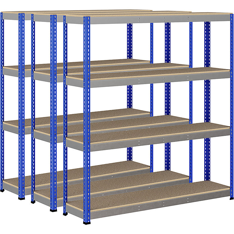 big400 racking bay with 20 x 48 litre really useful... BiG400 Heavy Duty Shelving Mega Deals | BiGDUG
