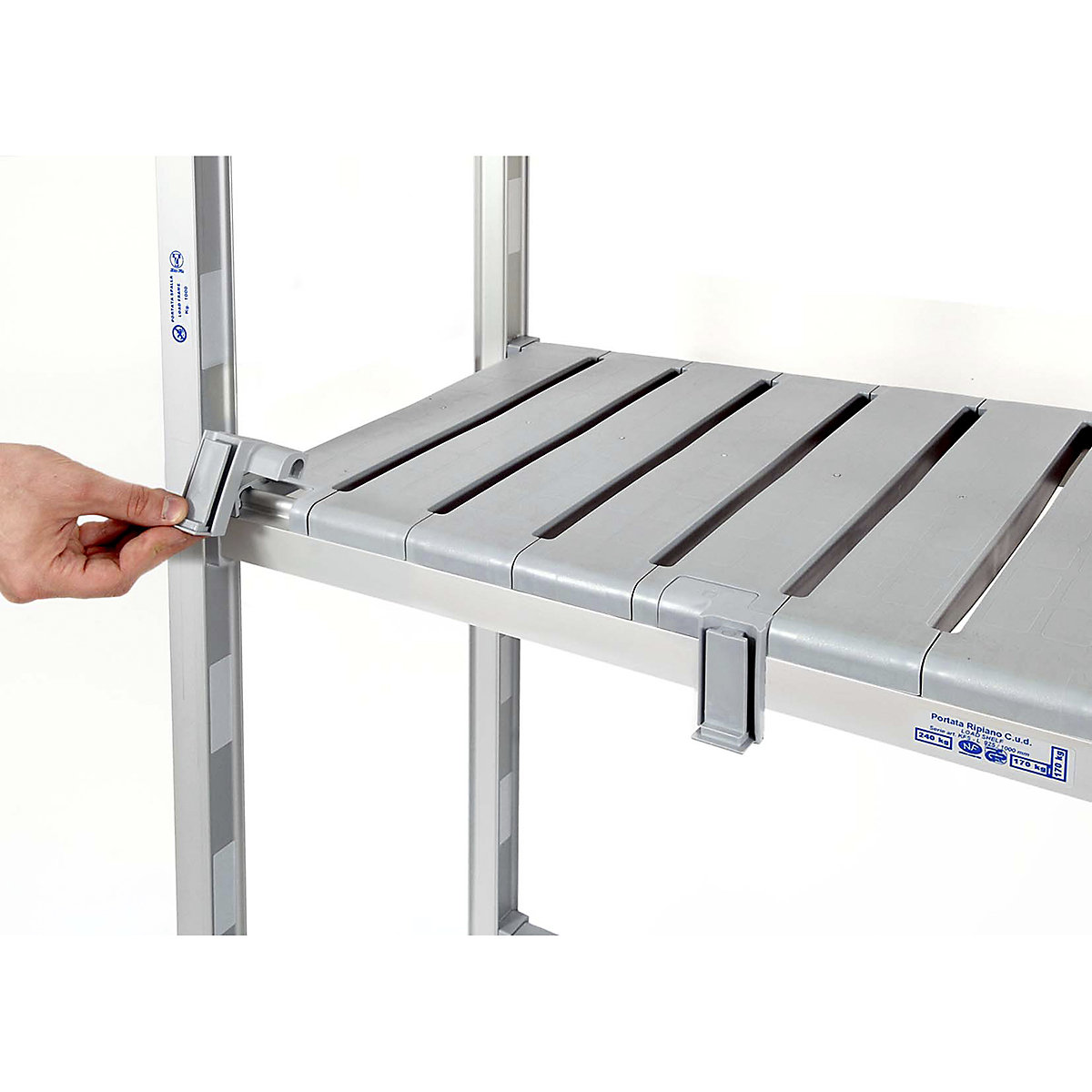 Eko Fit Express 4 Tier Hygenic Shelving