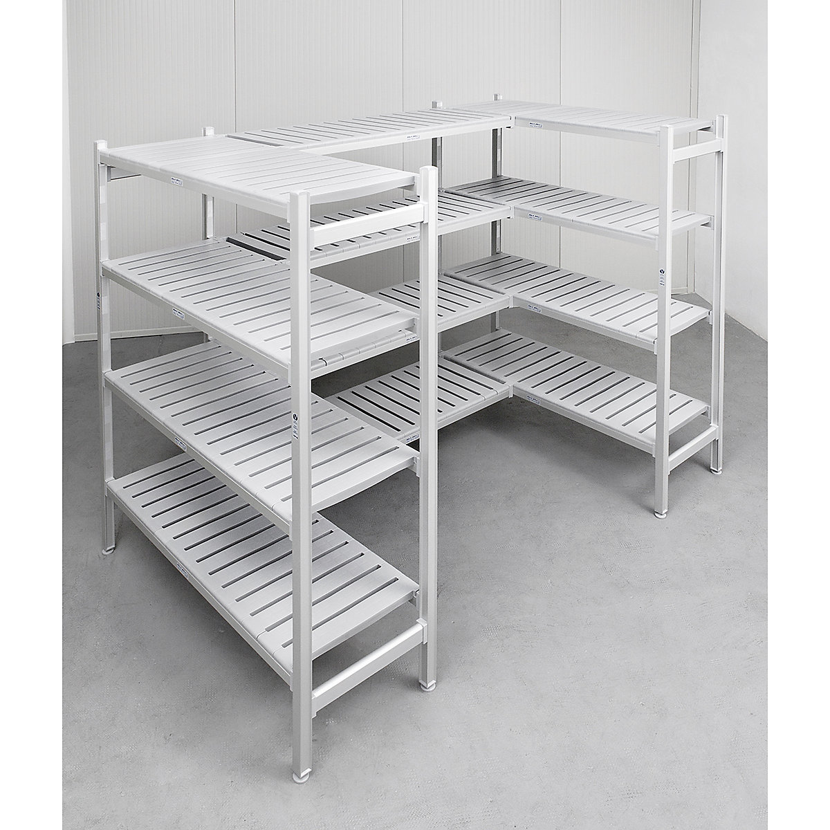 Eko Fit Express 4 Tier Hygenic Shelving
