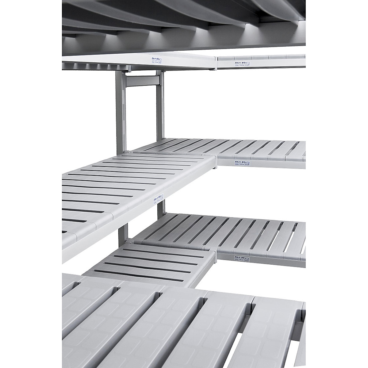 Eko Fit Express 4 Tier Hygenic Shelving (Product illustration 4)-3