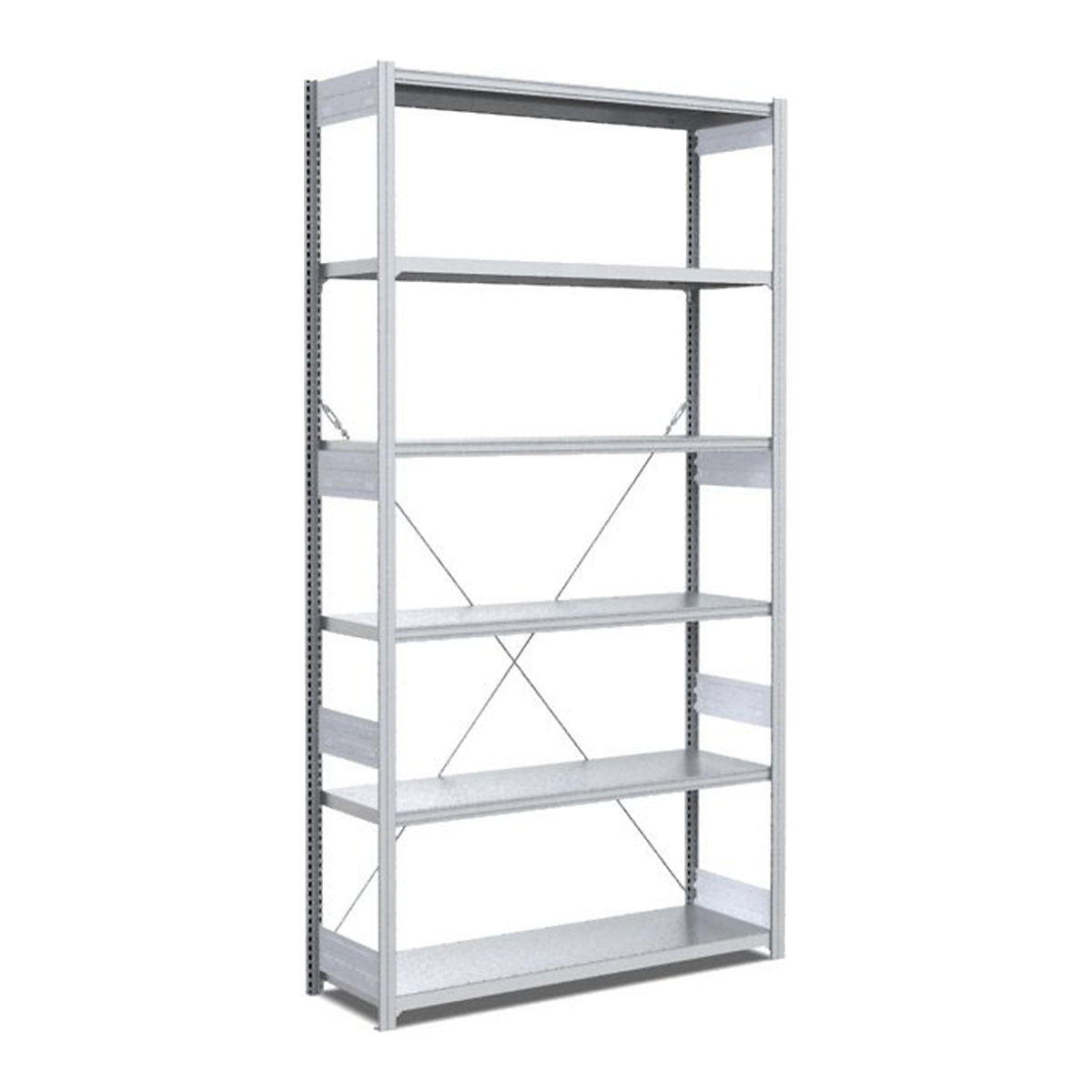 BiGDUG 200kg Galvanised Shelving