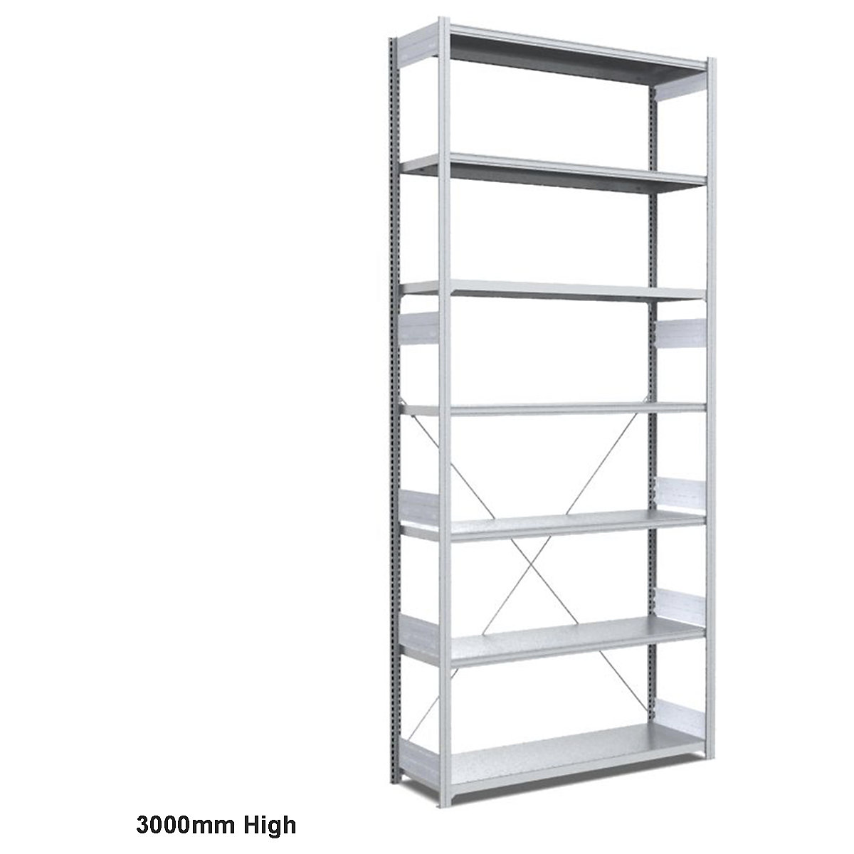 BiGDUG 200kg Galvanised Shelving (Product illustration 5)-4