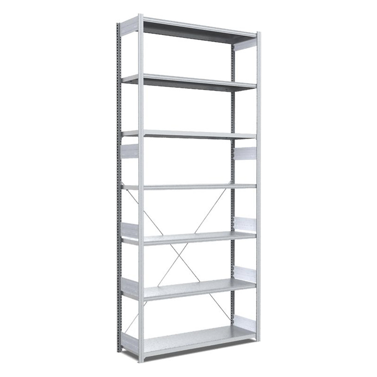 BiGDUG 200kg Galvanised Shelving