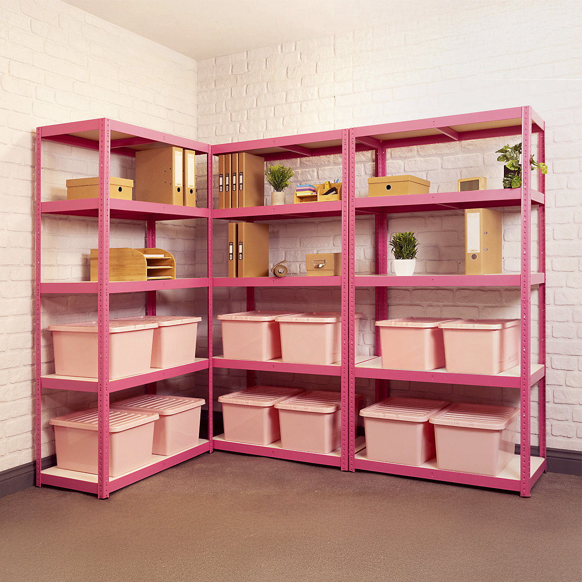 BIGDUG Pink with Purpose Shelving Mega Deals