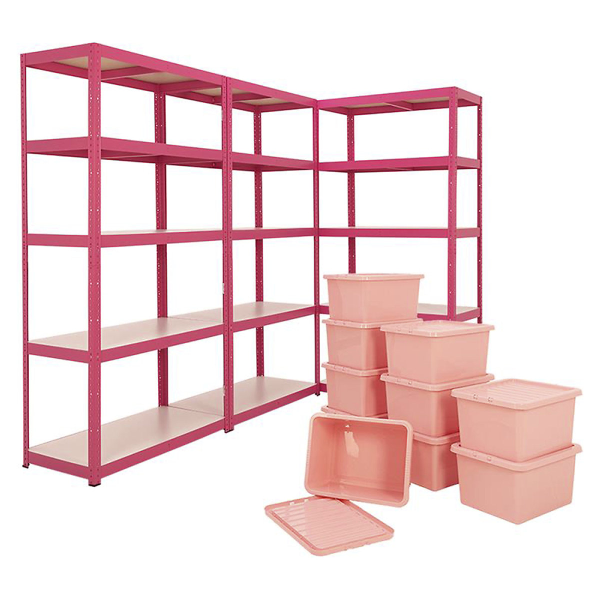 BIGDUG Pink with Purpose Shelving Mega Deals