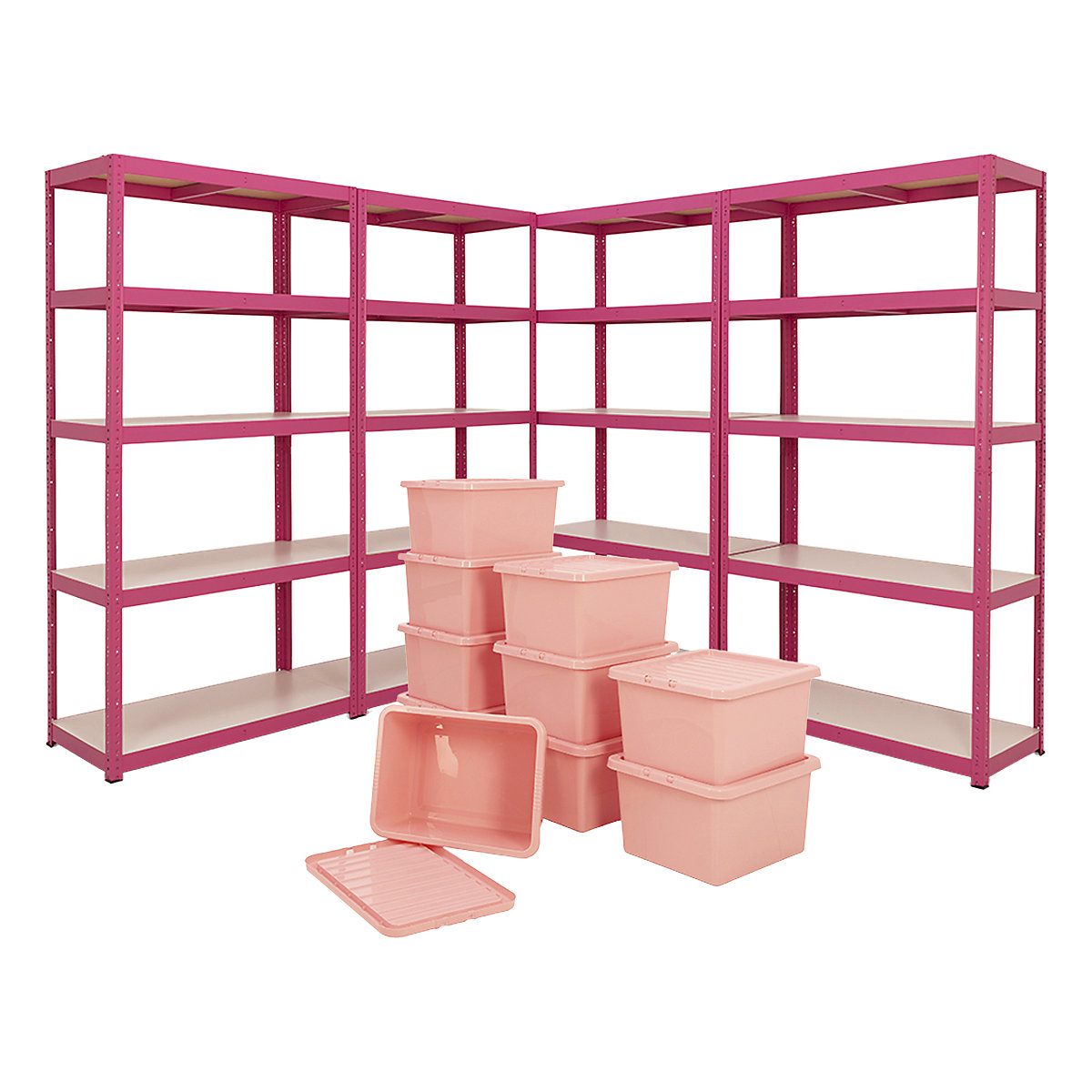 BIGDUG Pink with Purpose Shelving Mega Deals