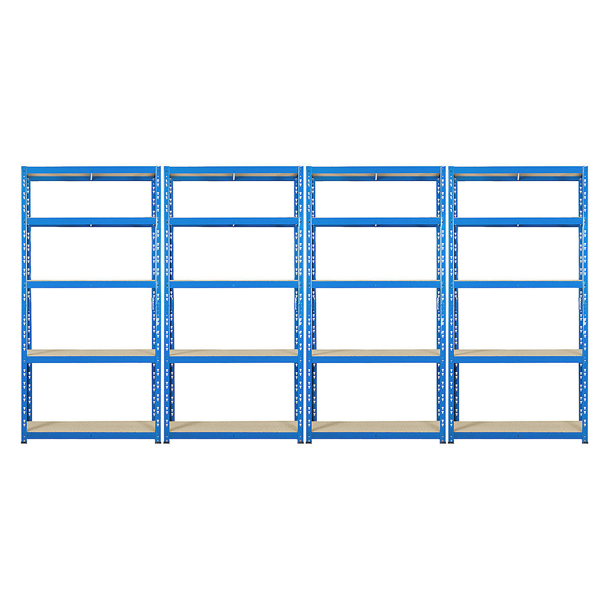 BiGDUG Garage 200kg Shelving Mega Deal, BiGDUG Garage 200kg Shelving Mega Deal, 4x BiGDUG Garage 200kg Shelving, 1790h x 900w x 300d mm, Blue-11