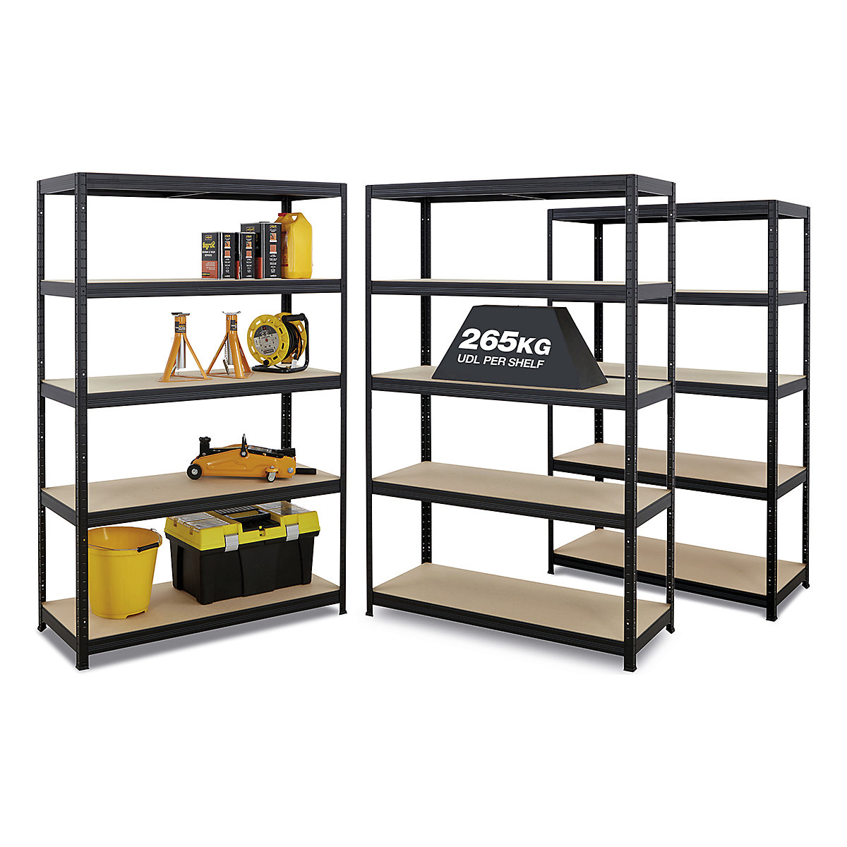 BiGDUG Garage 265kg Shelving Mega Deals
