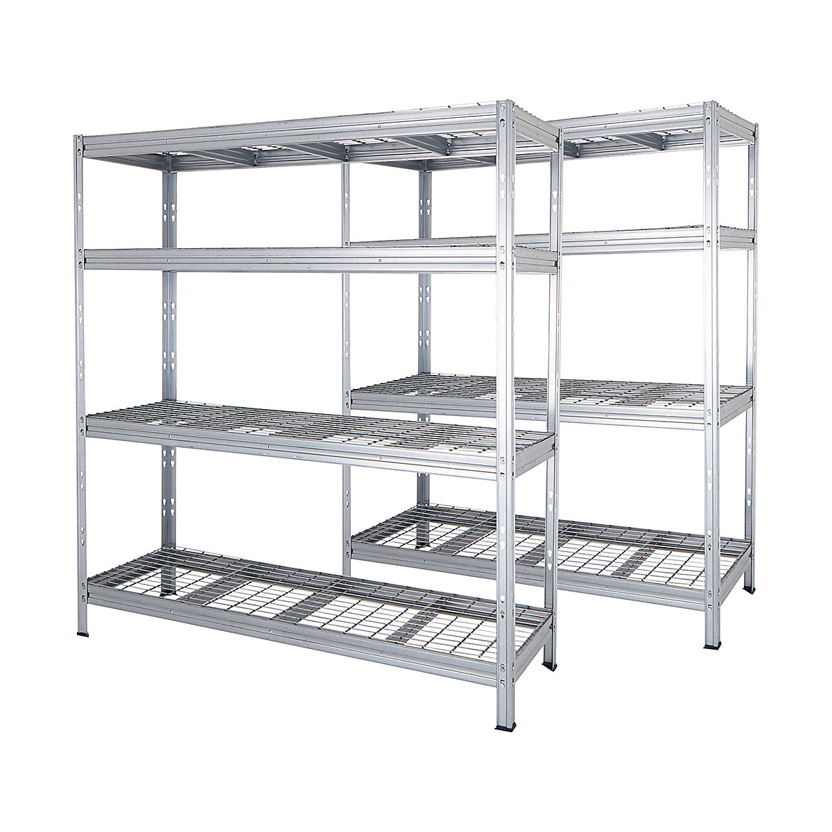 BiGDUG Garage 450kg Galvanised Wire Shelving Mega Deal