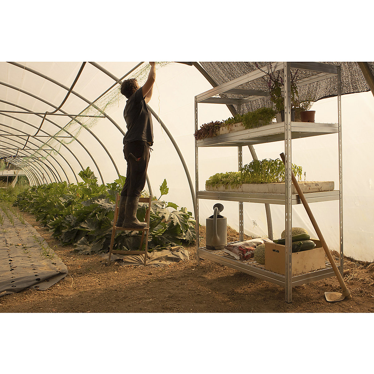 BiGDUG Garage Galvanised Wire Shelving (Product illustration 6)-5
