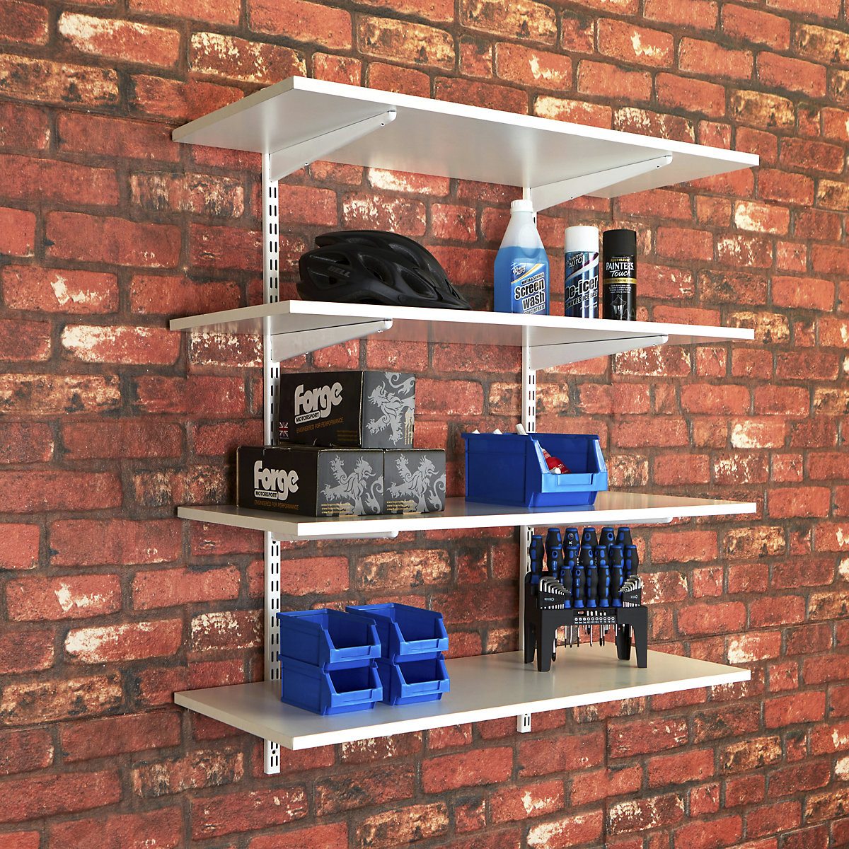 Garage Wall Mounted Shelving Kits