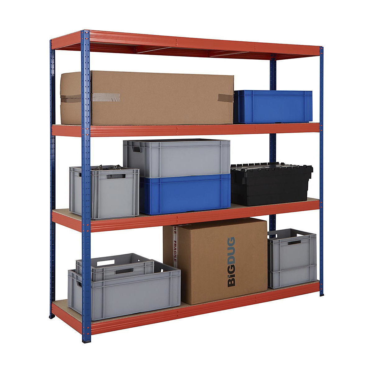 BiGDUG 300kg Industrial Shelving