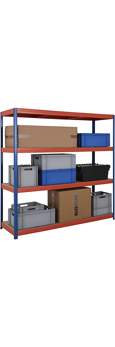 BiGDUG 300kg Industrial Shelving