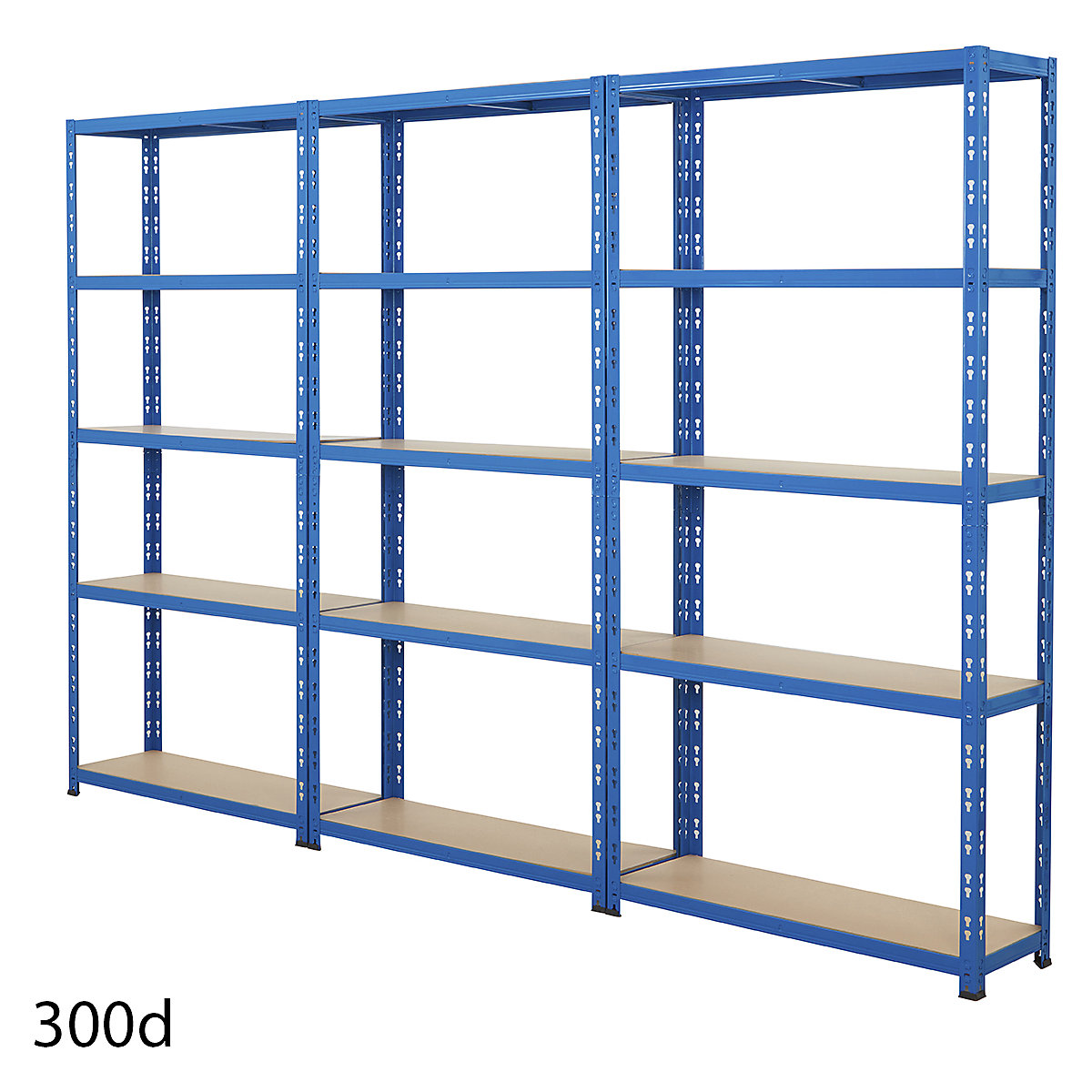 BiGDUG Essentials 3x Bay Shelving Kit (Product illustration 5)-4
