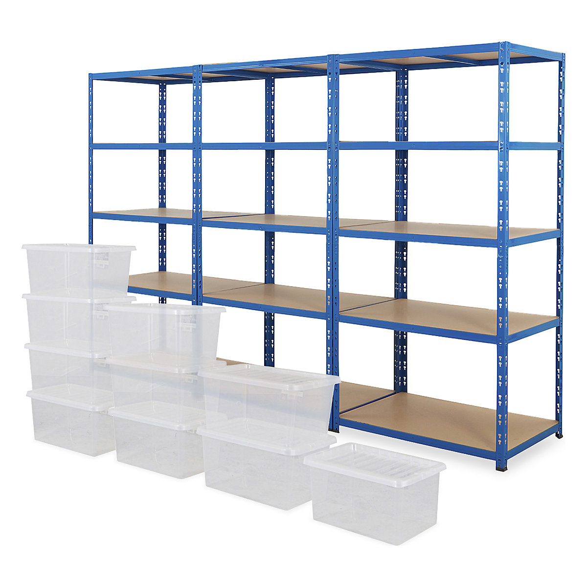 BiGDUG Essentials 3x Bay Shelving Kit