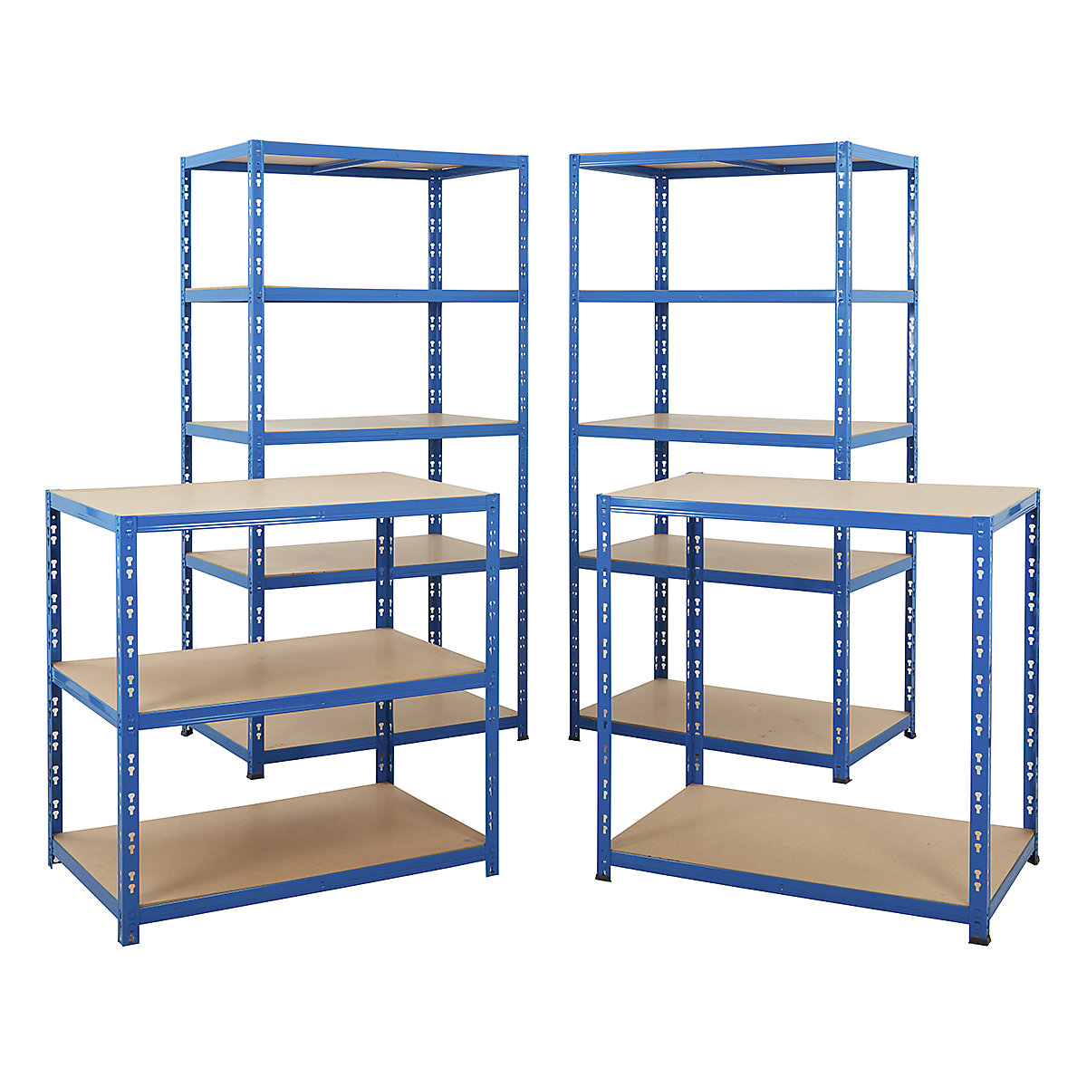 BiGDUG Essentials 3x Bay Shelving Kit (Product illustration 4)-3
