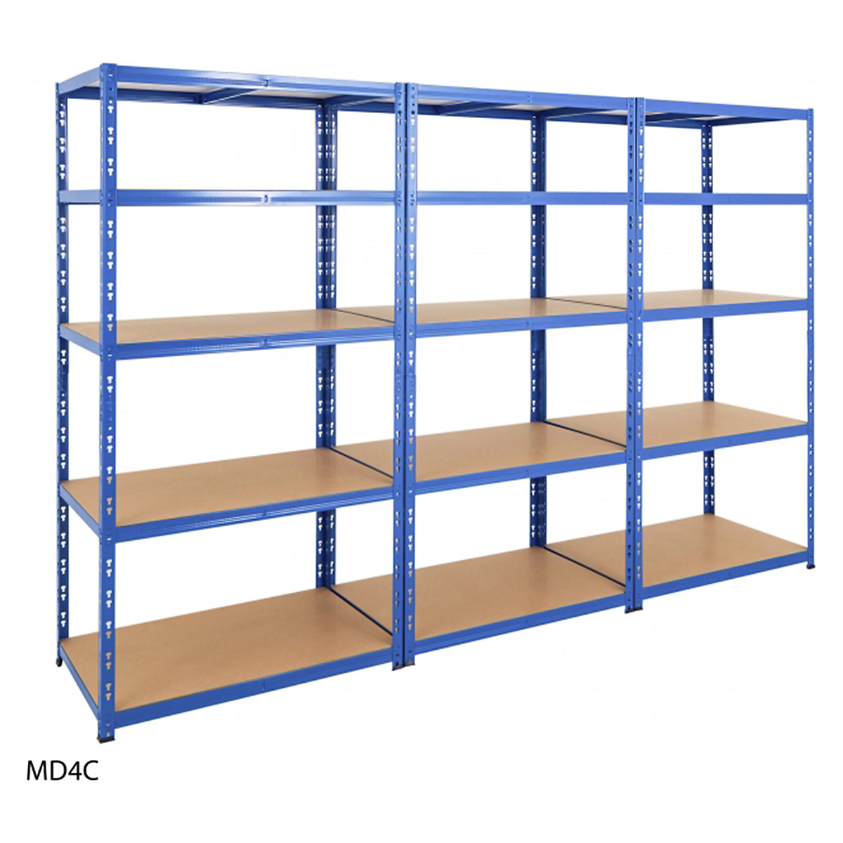 BiGDUG Essentials 3x Bay Shelving Kit (Product illustration 6)-5