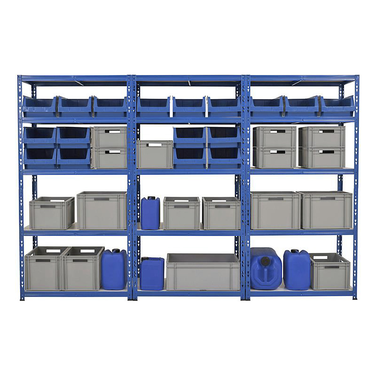 BiGDUG Essentials 3x Bay Shelving Kit