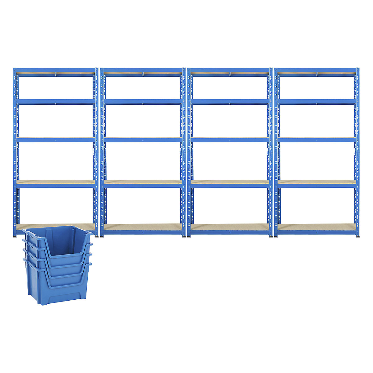 BiGDUG Essentials Industrial Shelving Kit