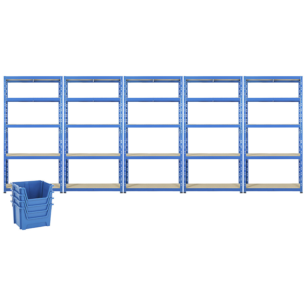 BiGDUG Essentials Industrial Shelving Kit