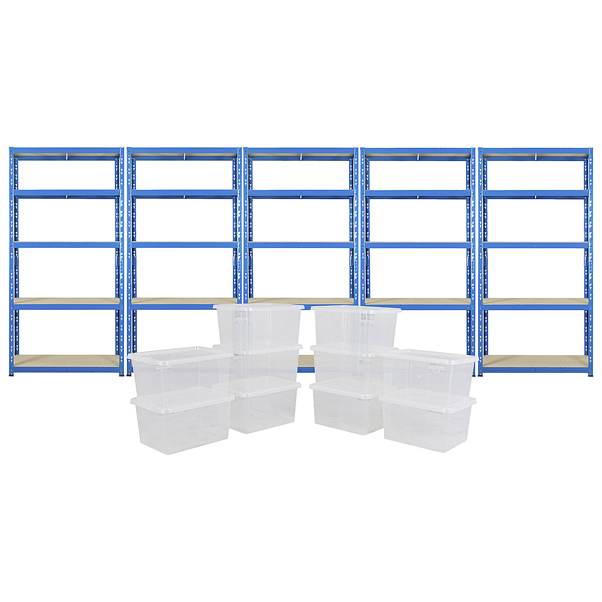 BiGDUG Essentials Industrial Shelving Kit