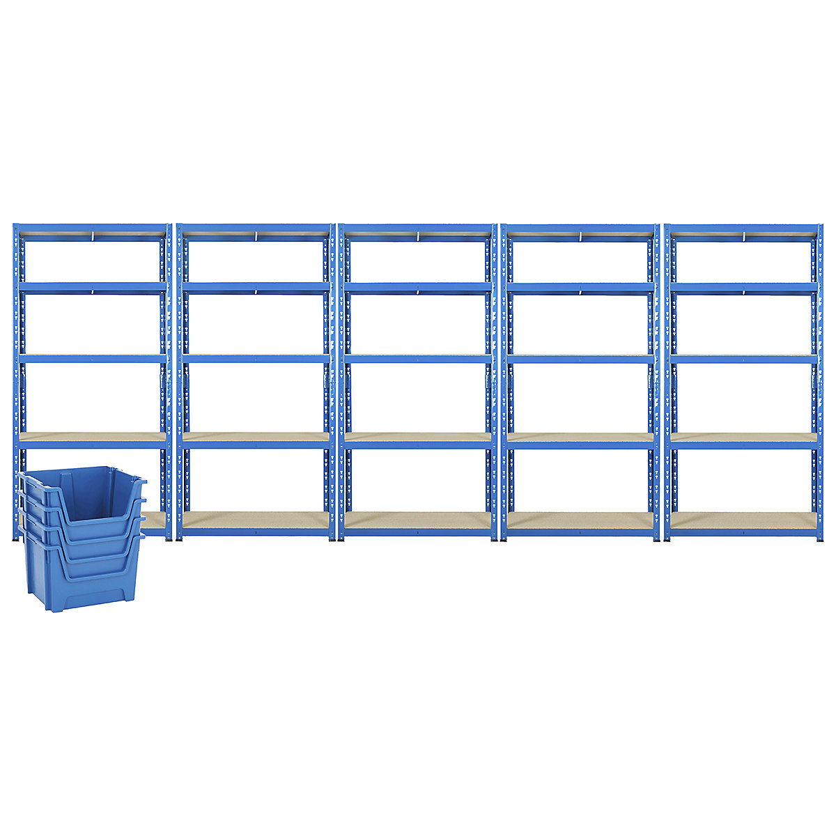 BiGDUG Essentials Industrial Shelving Kit