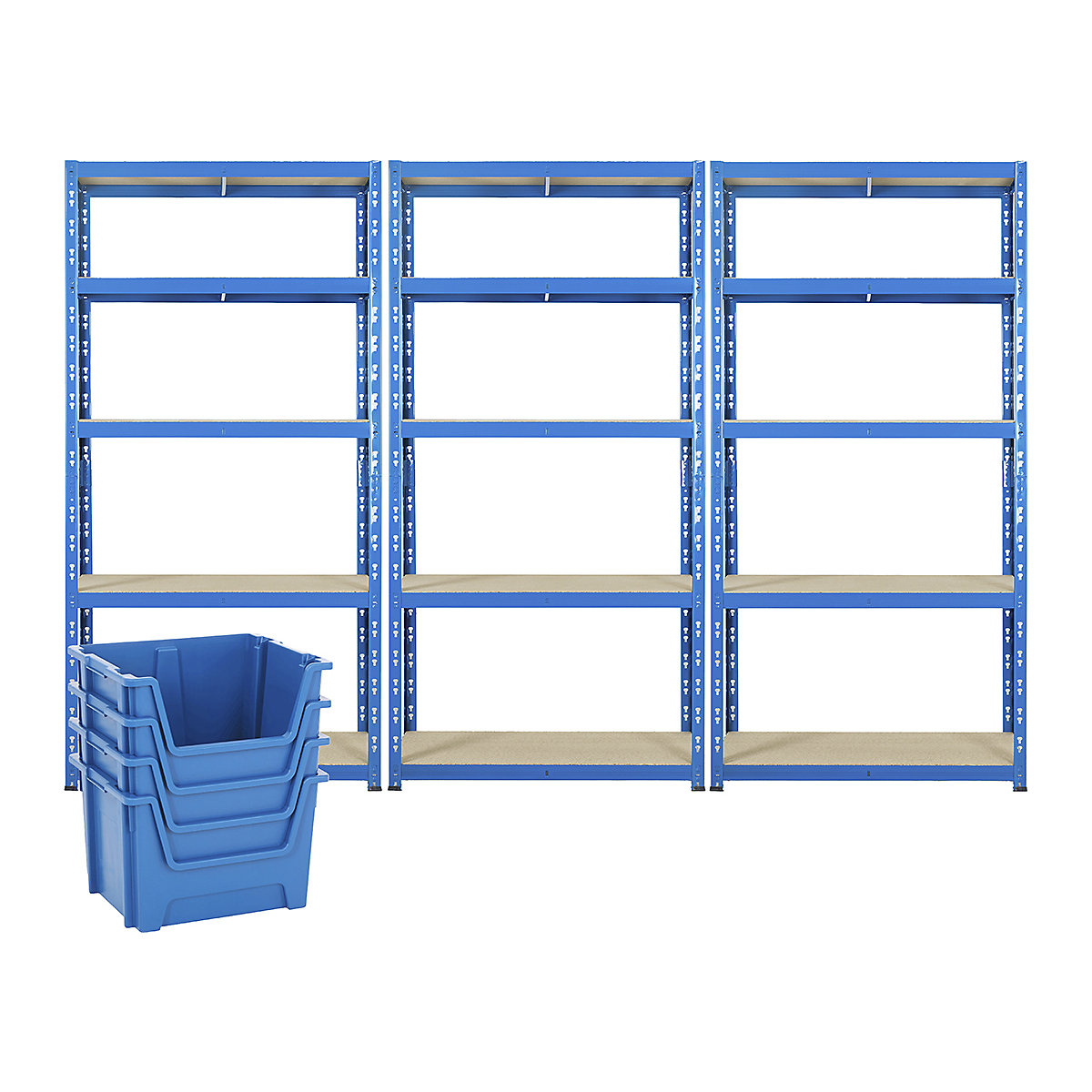 BiGDUG Essentials Industrial Shelving Kit