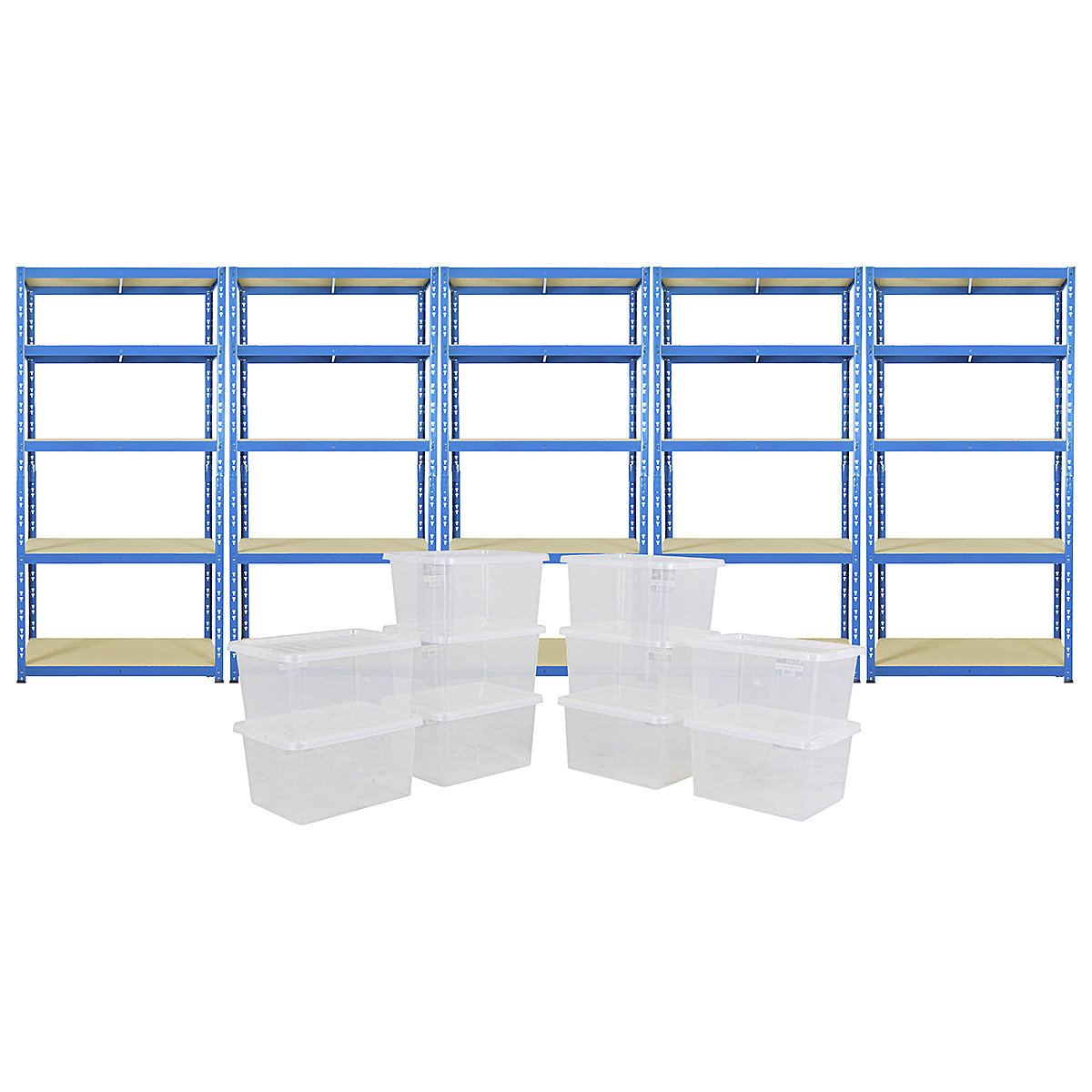BiGDUG Essentials Industrial Shelving Kit