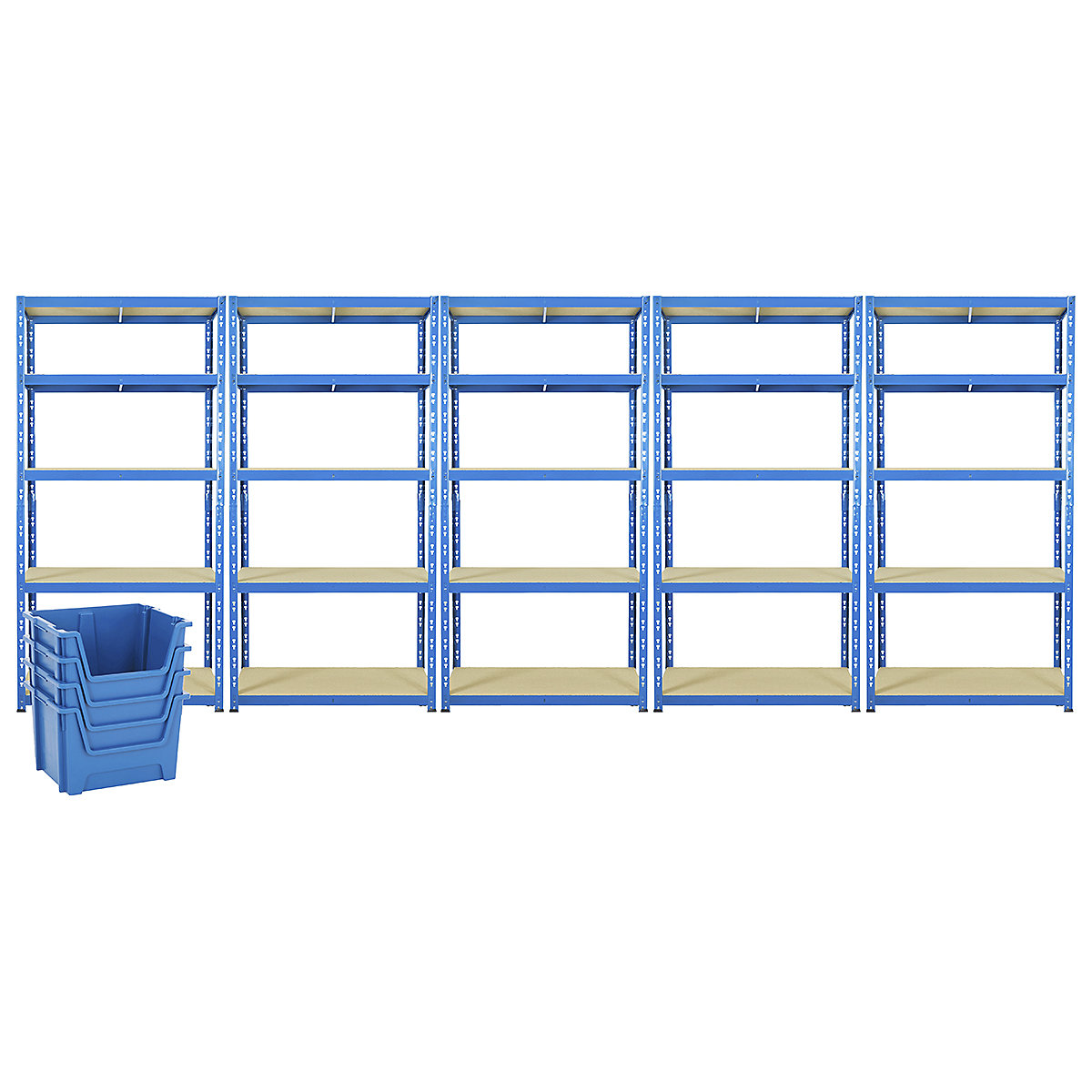 BiGDUG Essentials Industrial Shelving Kit