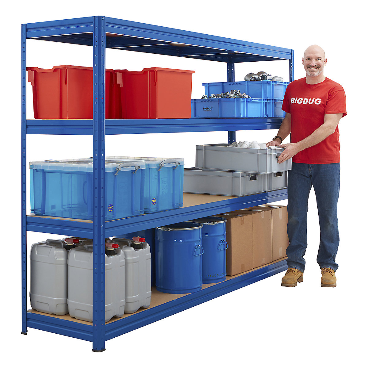 BiGDUG Essentials Longspan Shelving