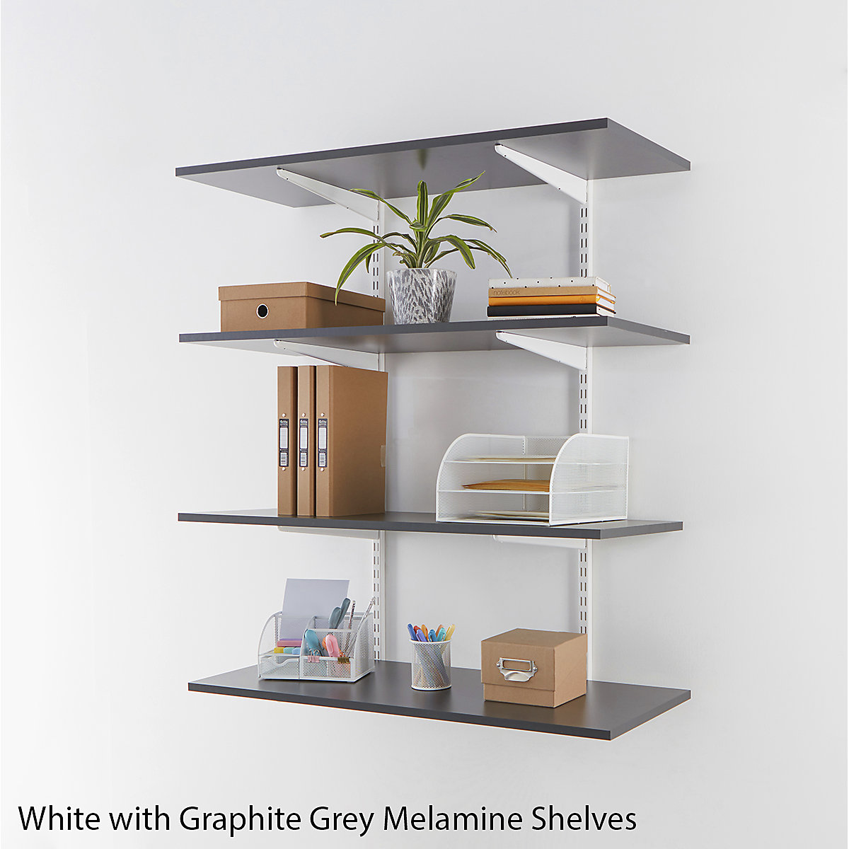 Office Wall Mounted Shelving Kits (Product illustration 5)-4