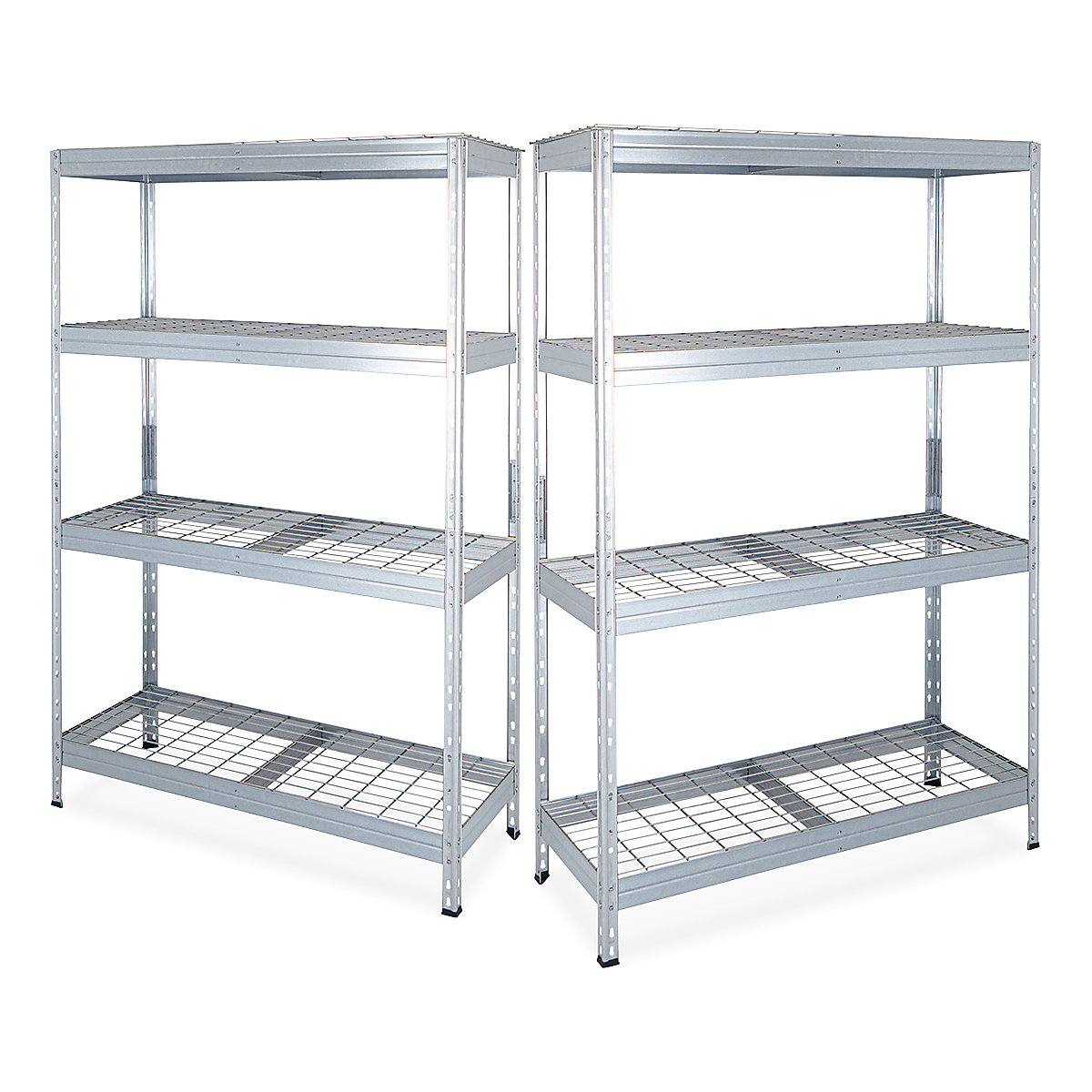 BiGDUG Garage 300kg Galvanised Wire Shelving Mega Deal