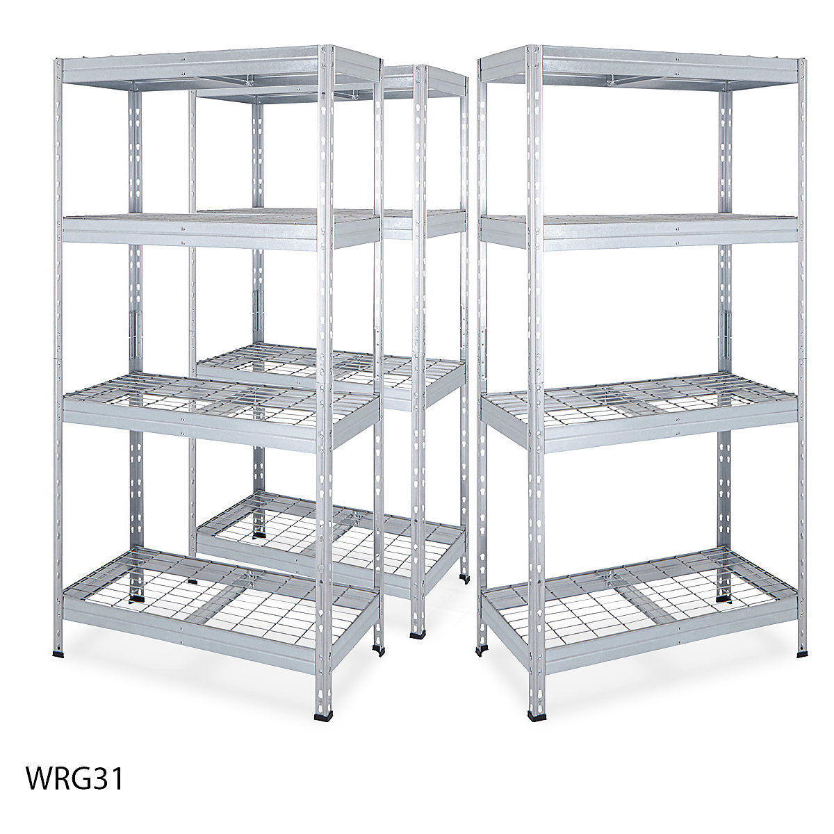 BiGDUG Garage 300kg Galvanised Wire Shelving Mega Deal (Product illustration 5)-4